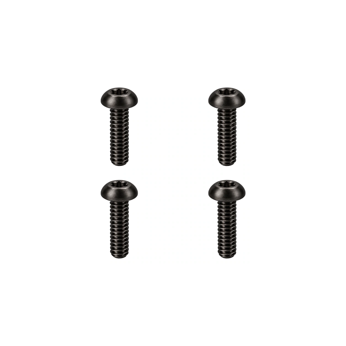Titanium TRP Reservoir Lid Screws — Black