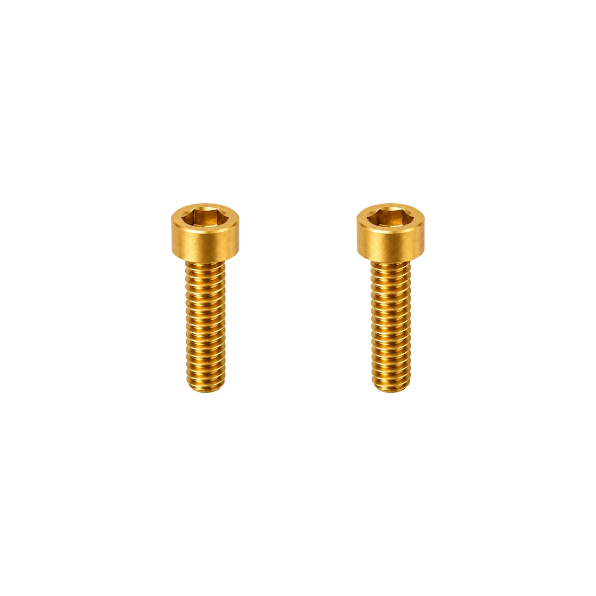 Titanium Paul Brake Lever Clamp Bolts — Gold