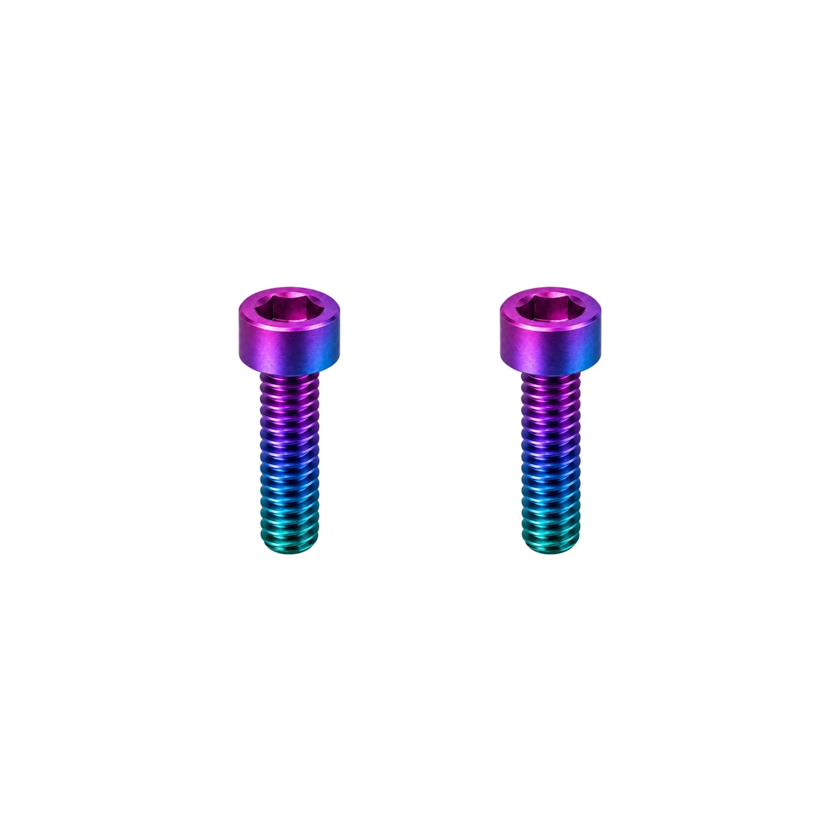 Titanium Paul Brake Lever Clamp Bolts — Candy Matte