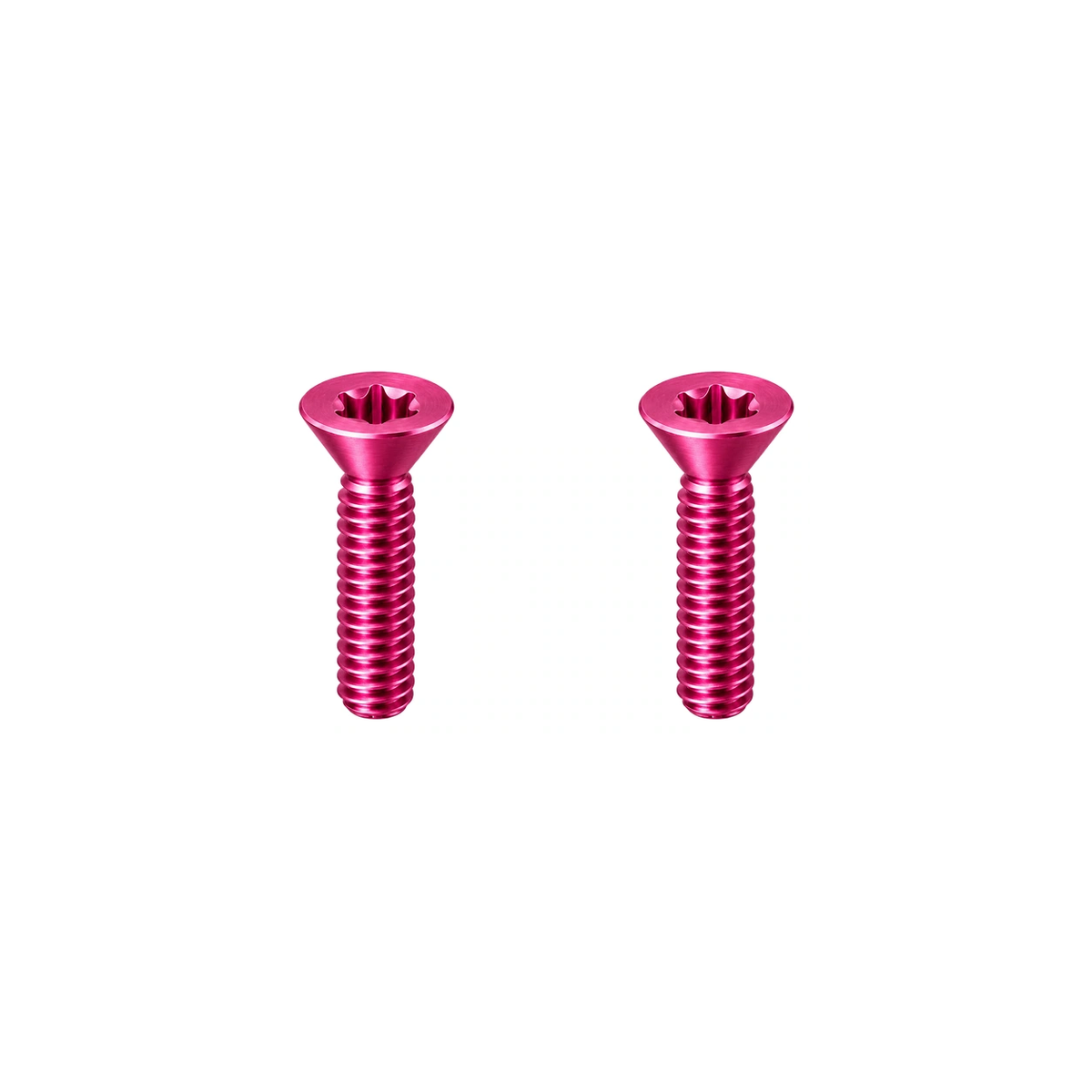 Titanium Brompton Rear Triangle Hinge Screws — Champagne Pink