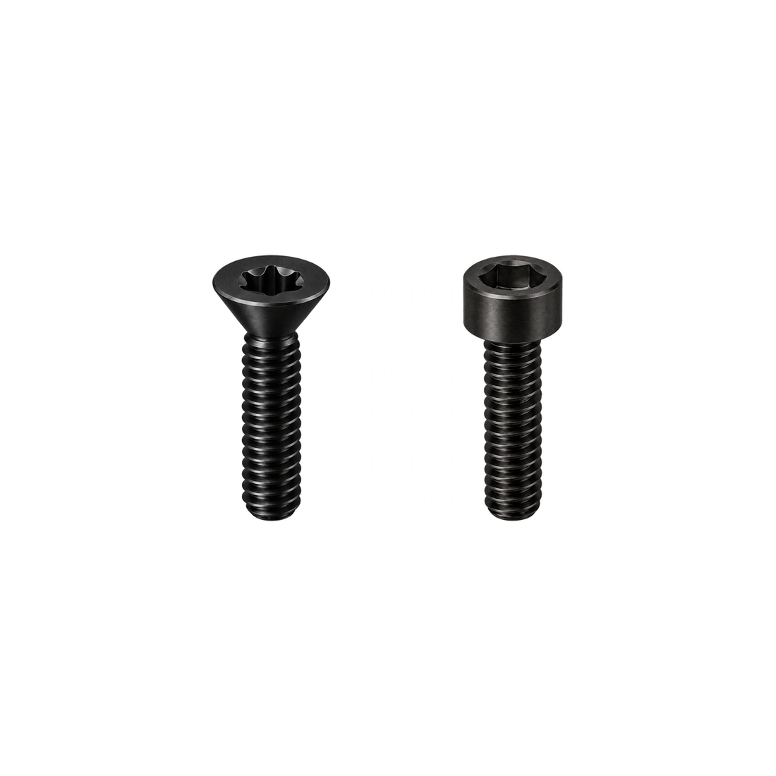 Titanium PNW Loam Remote Adapter Clamp Bolts — Raw Titanium