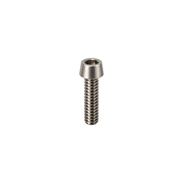 Titanium H&H V1 / V2 Saddle Clamp Bolts — Raw Titanium