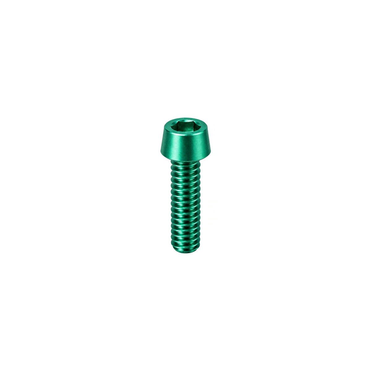 Titanium H&H V1 / V2 Saddle Clamp Bolts — Green