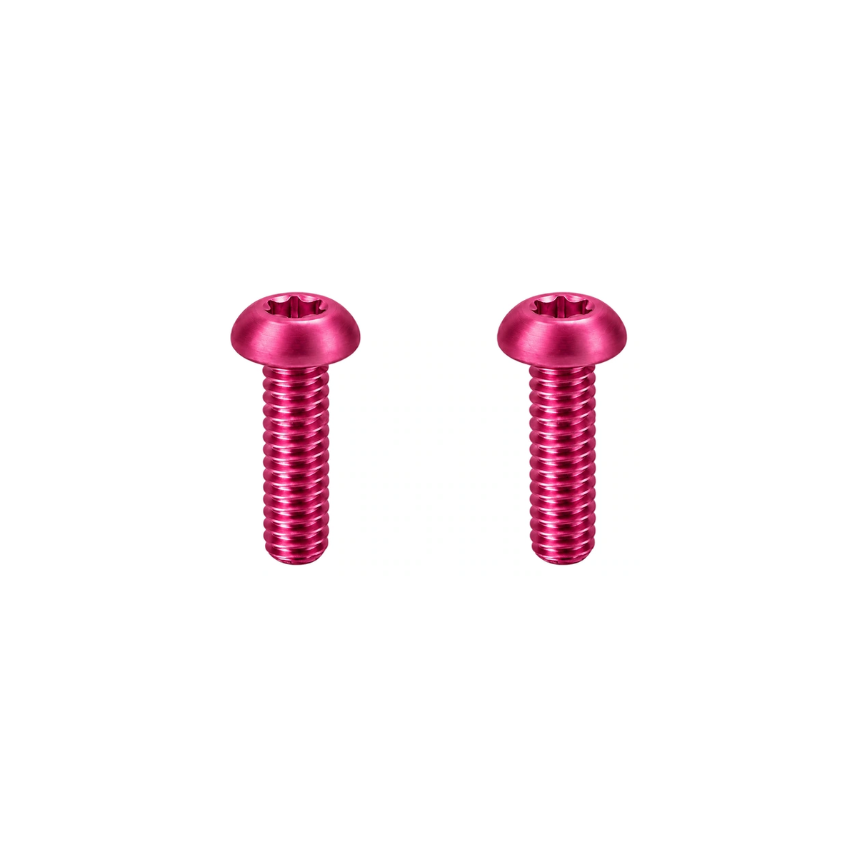 Titanium AirTag Bottle Cage Holder Bolts — Champagne Pink