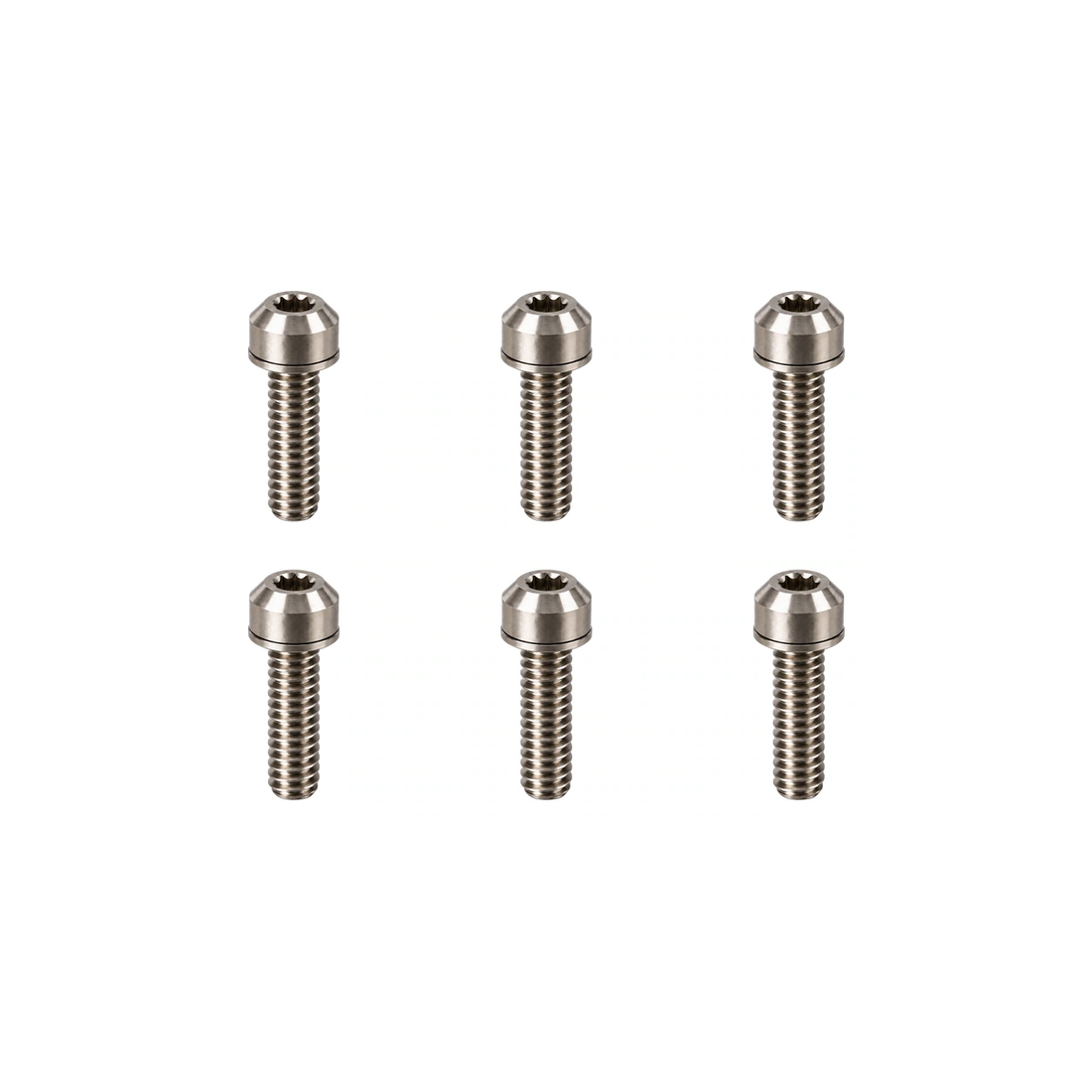 Titanium Chromag Stem Bolt Sets — Raw Titanium