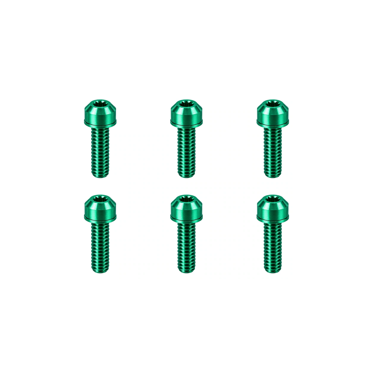 Titanium Chromag Stem Bolt Sets — Green
