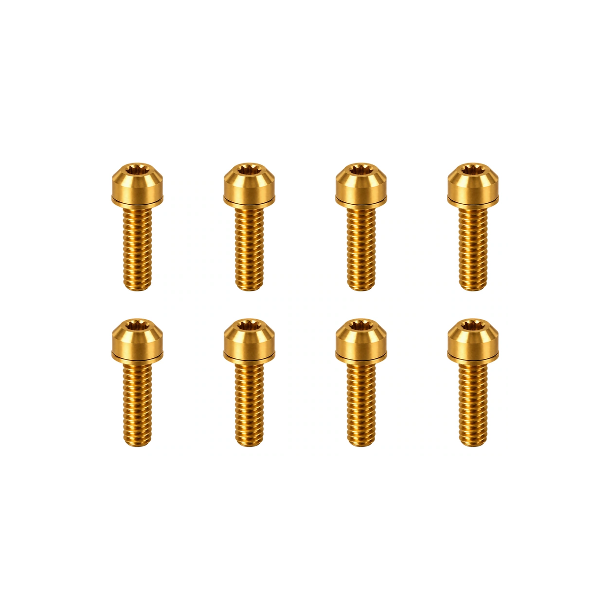 Titanium Chromag Stem Bolt Sets — Gold