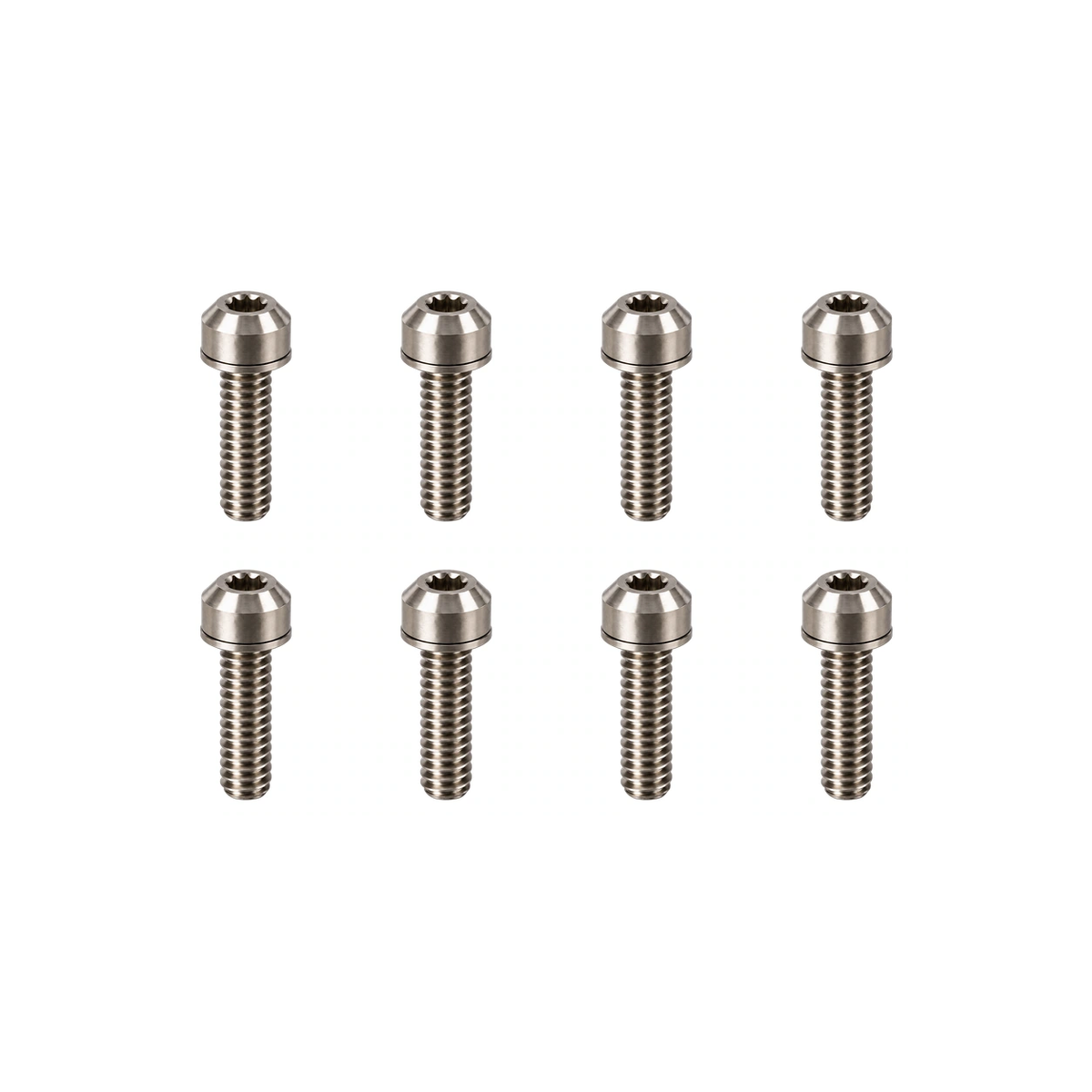 Titanium Chromag Stem Bolt Sets — Raw Titanium