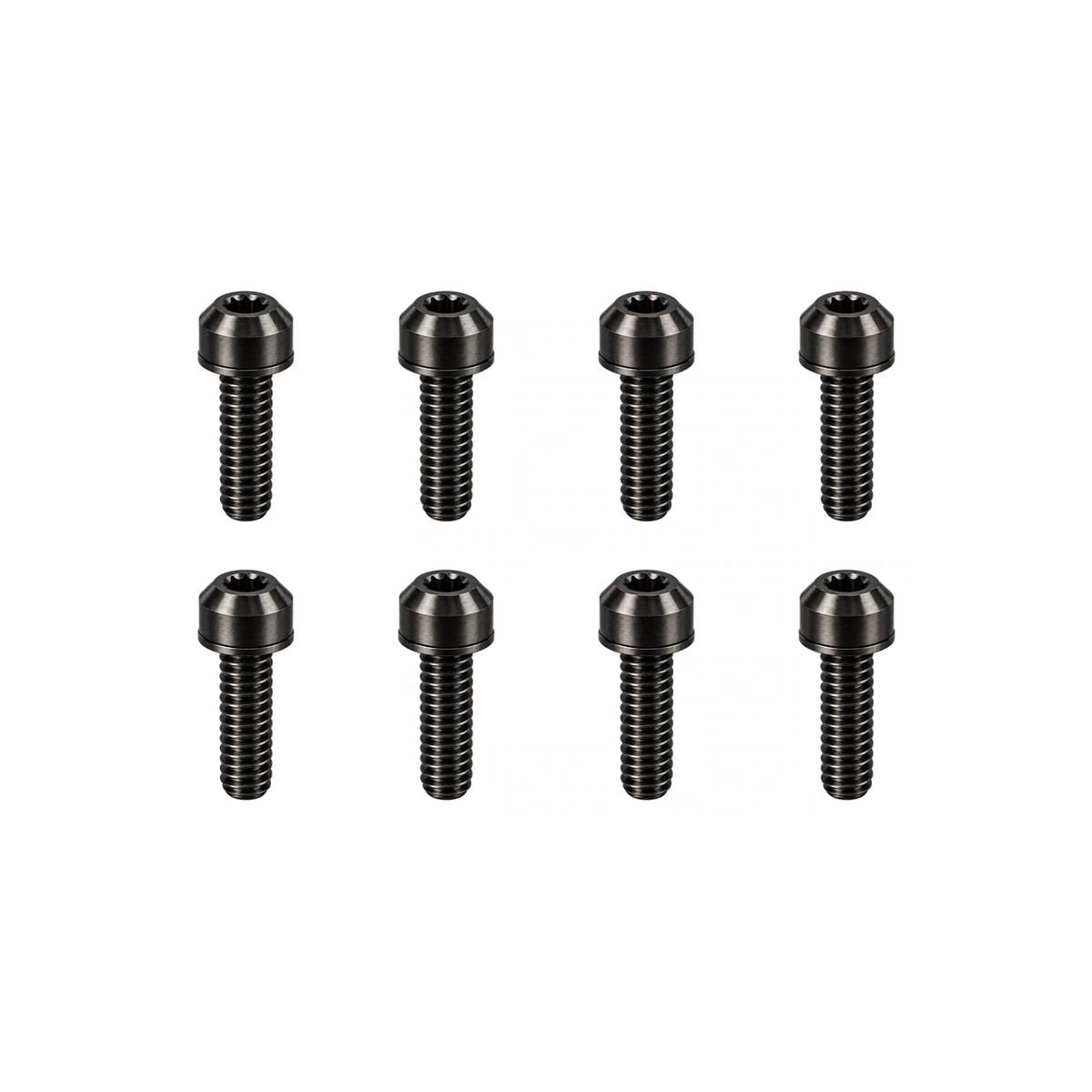 Titanium Chromag Stem Bolt Sets — Black