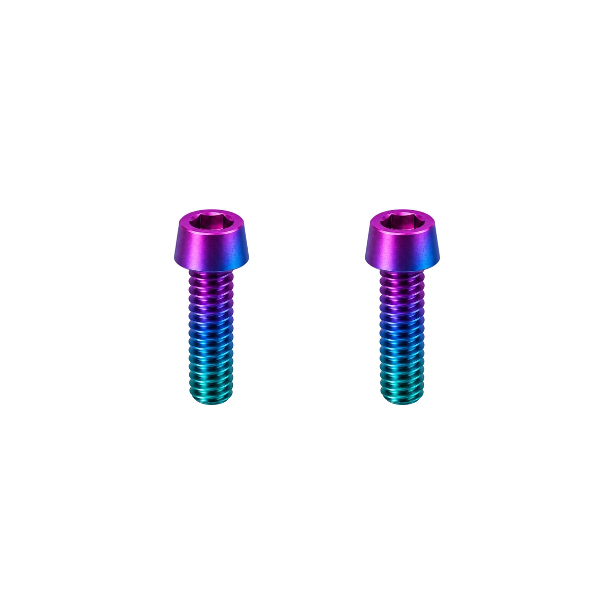 Titanium Direct-Mount Stem Bolts — Candy Matte