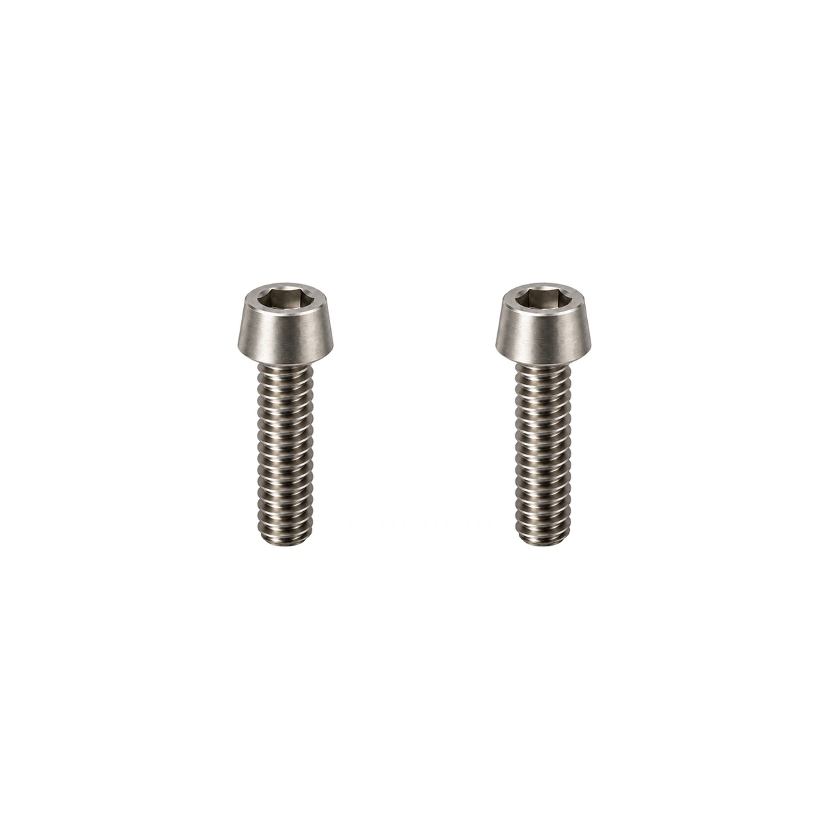 Titanium Direct-Mount Stem Bolts — Raw Titanium