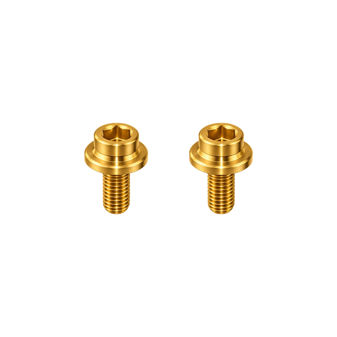 Titanium Brompton Crank Caps — Raw Titanium