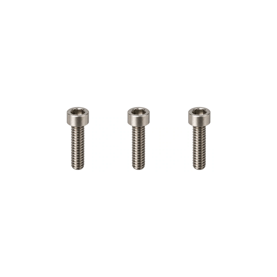 Titanium SRAM S900 Aero HRD Reservoir Bolt Set — Raw Titanium
