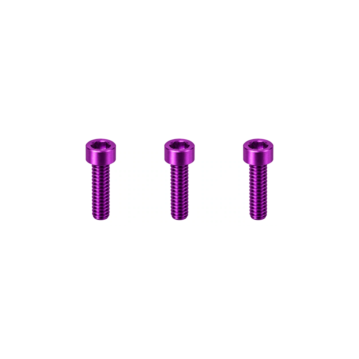 Titanium SRAM S900 Aero HRD Reservoir Bolt Set — Purple