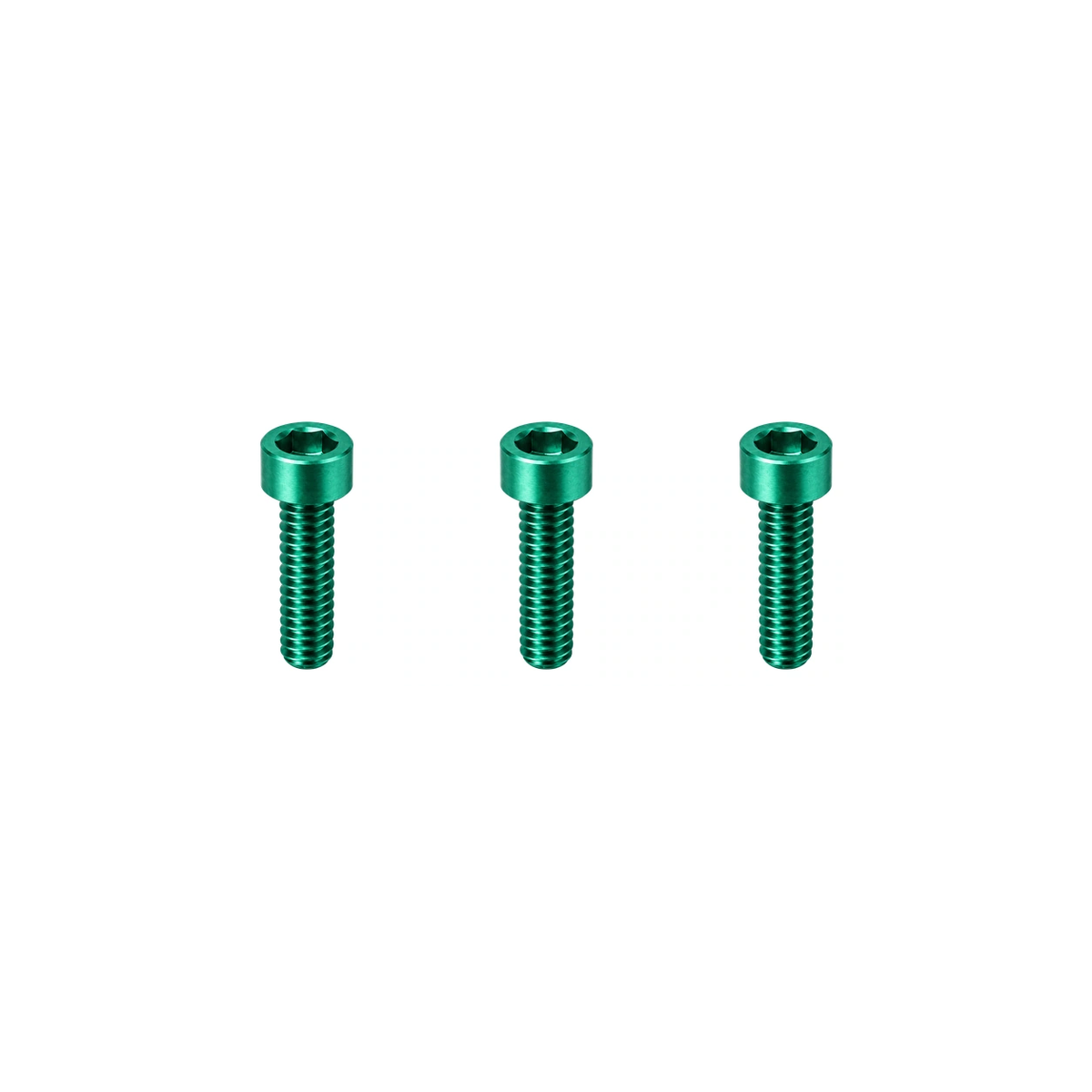 Titanium SRAM S900 Aero HRD Reservoir Bolt Set — Green