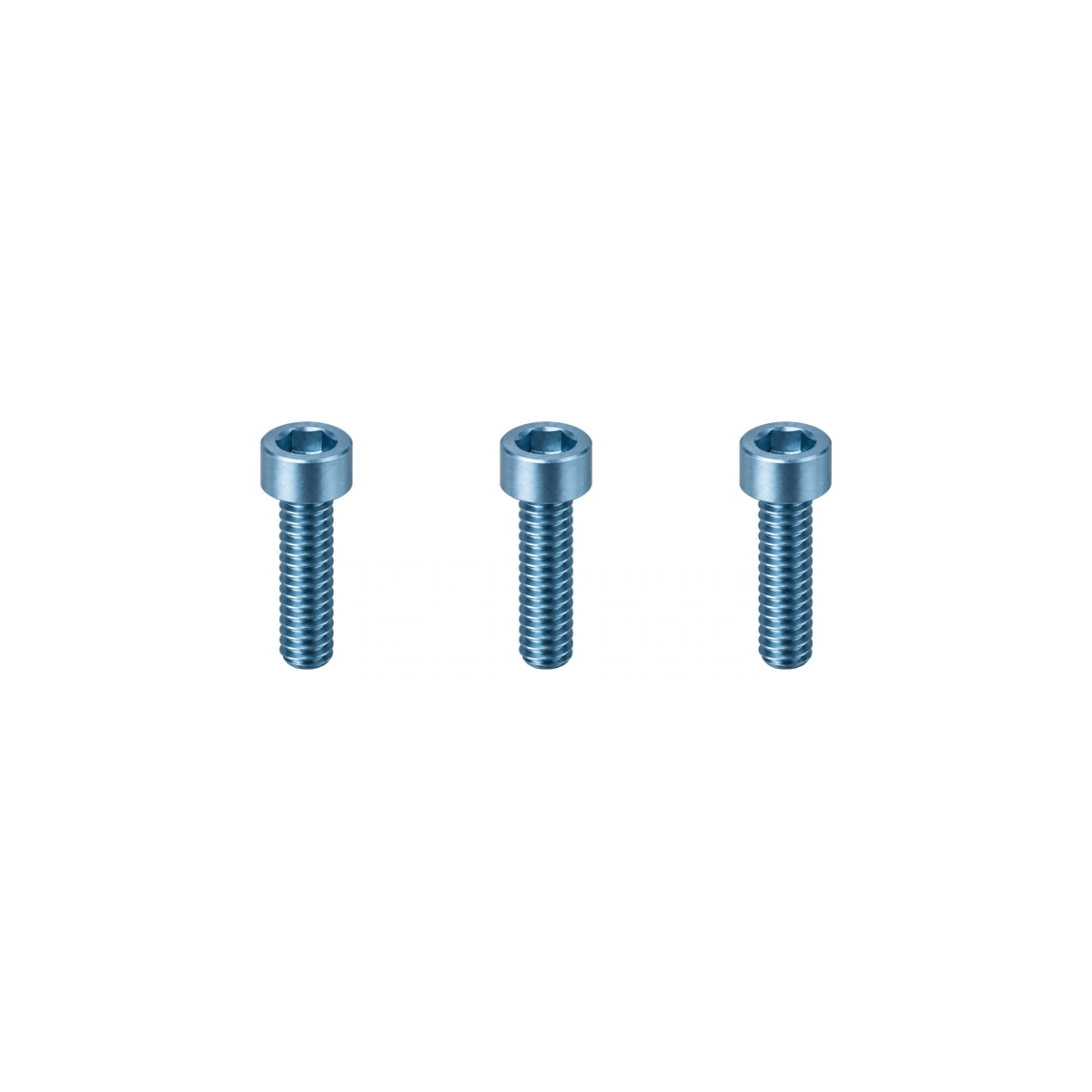 Titanium SRAM S900 Aero HRD Reservoir Bolt Set — Ice Blue