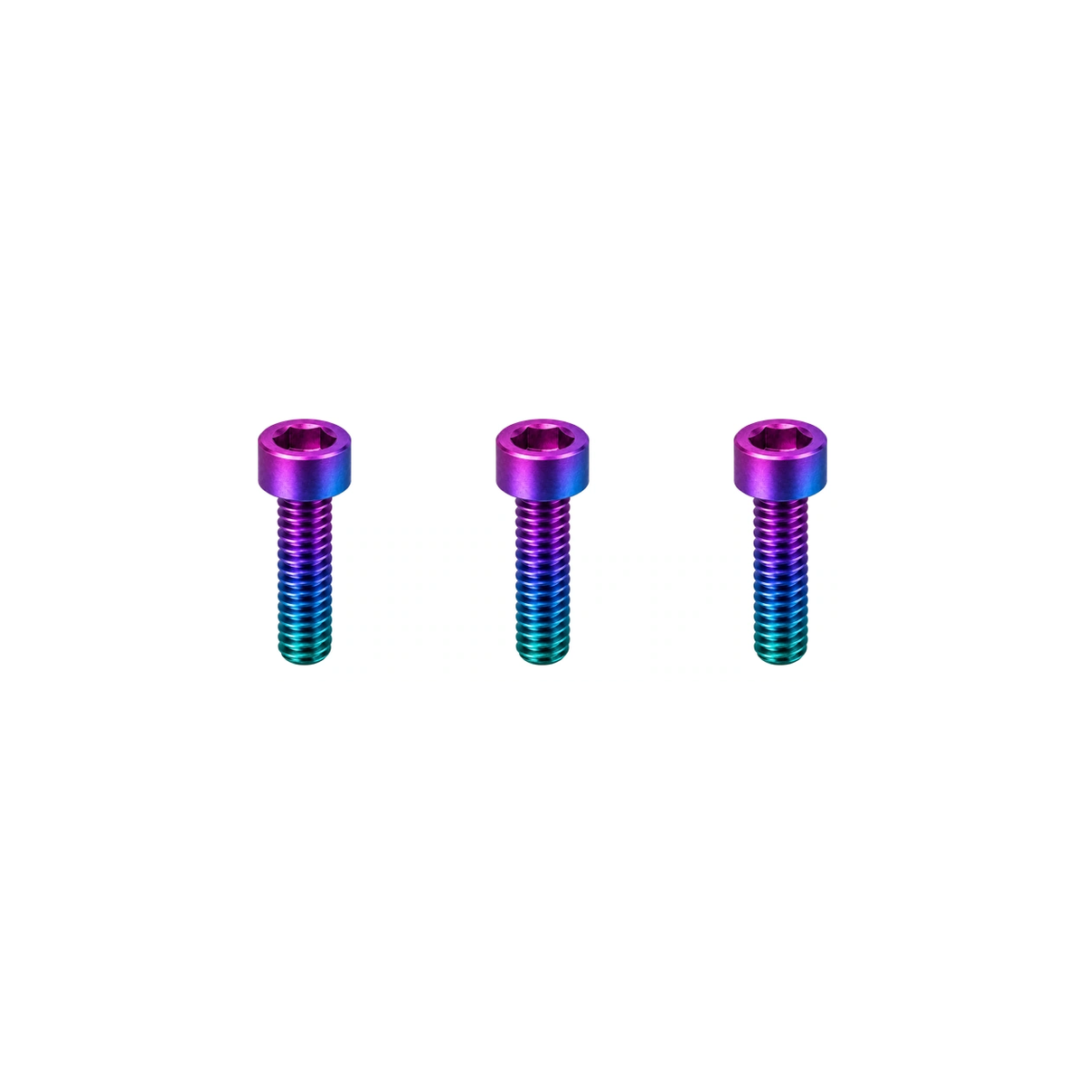 Titanium SRAM S900 Aero HRD Reservoir Bolt Set — Candy Matte