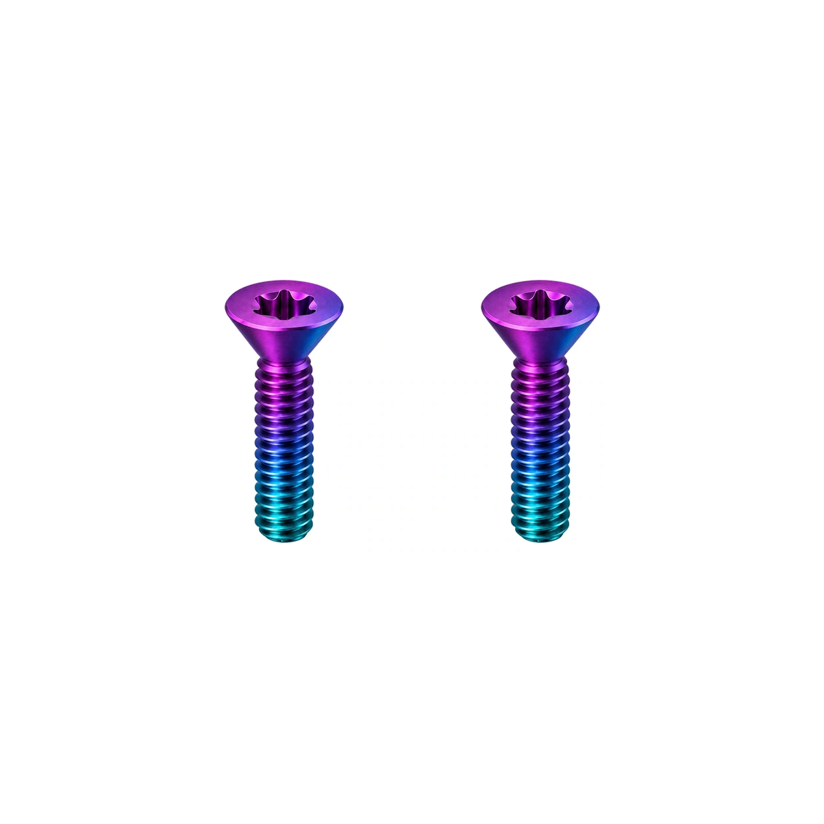 Titanium Birdy Front Suspension Bolts — Candy Matte
