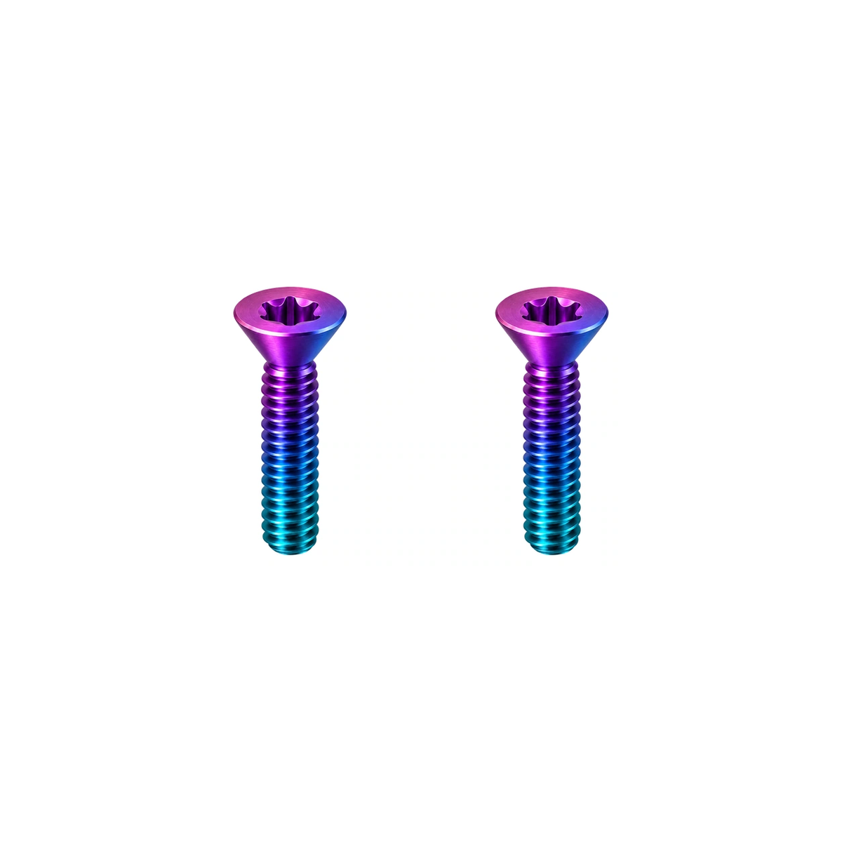 Titanium Birdy Front Suspension Bolts — Candy Gloss