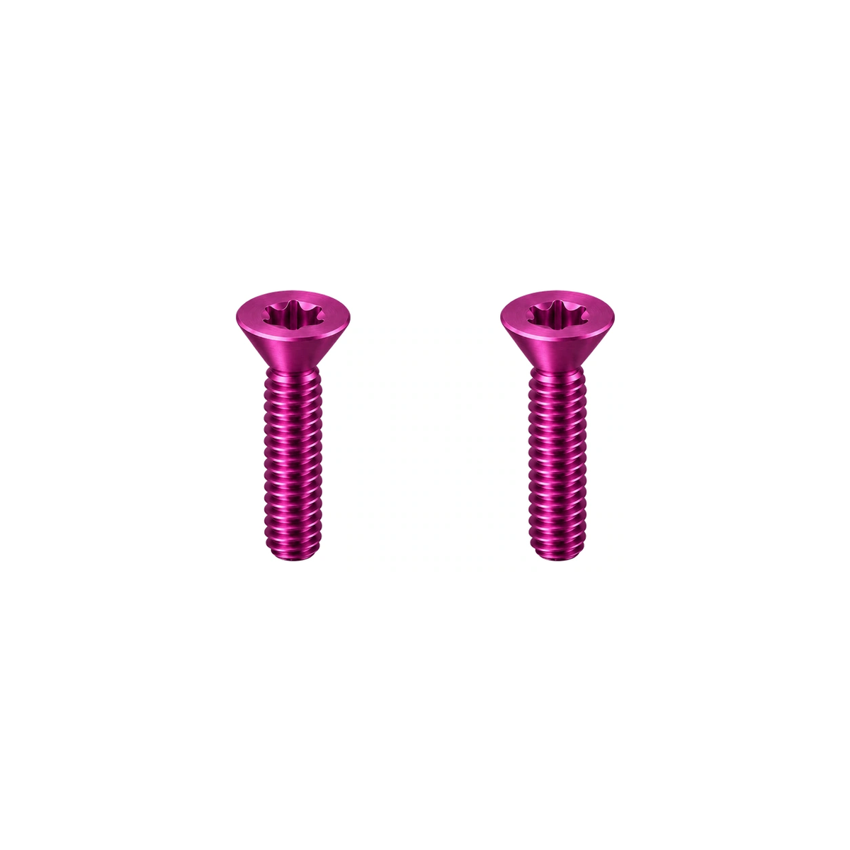 Titanium Birdy Front Suspension Bolts — Magenta