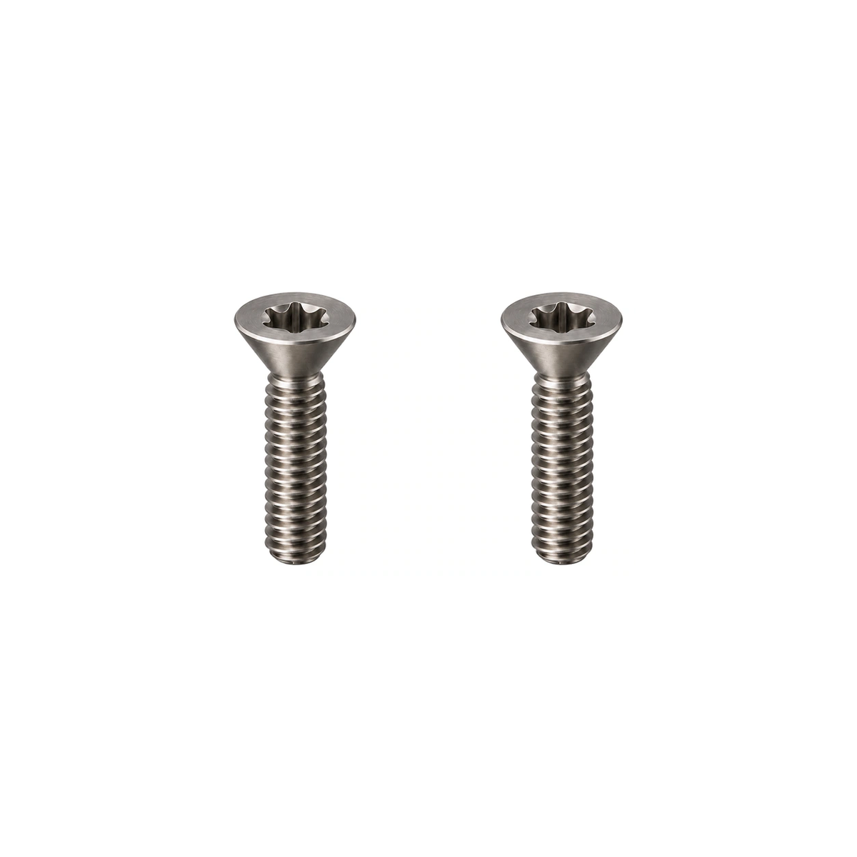 Titanium Birdy Front Suspension Bolts — Raw Titanium