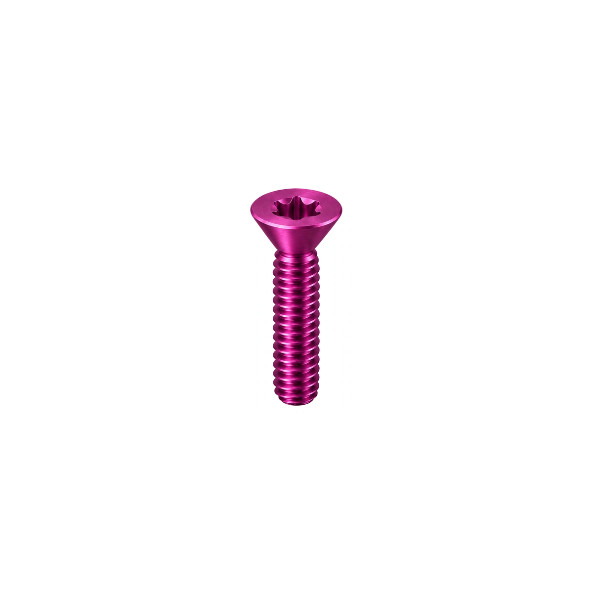 Titanium Bianchi Oltre Derailleur Hanger Screw — Magenta