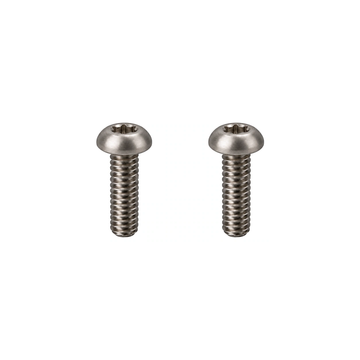 Titanium Santa Cruz Downtube Protector Bolts — Raw Titanium