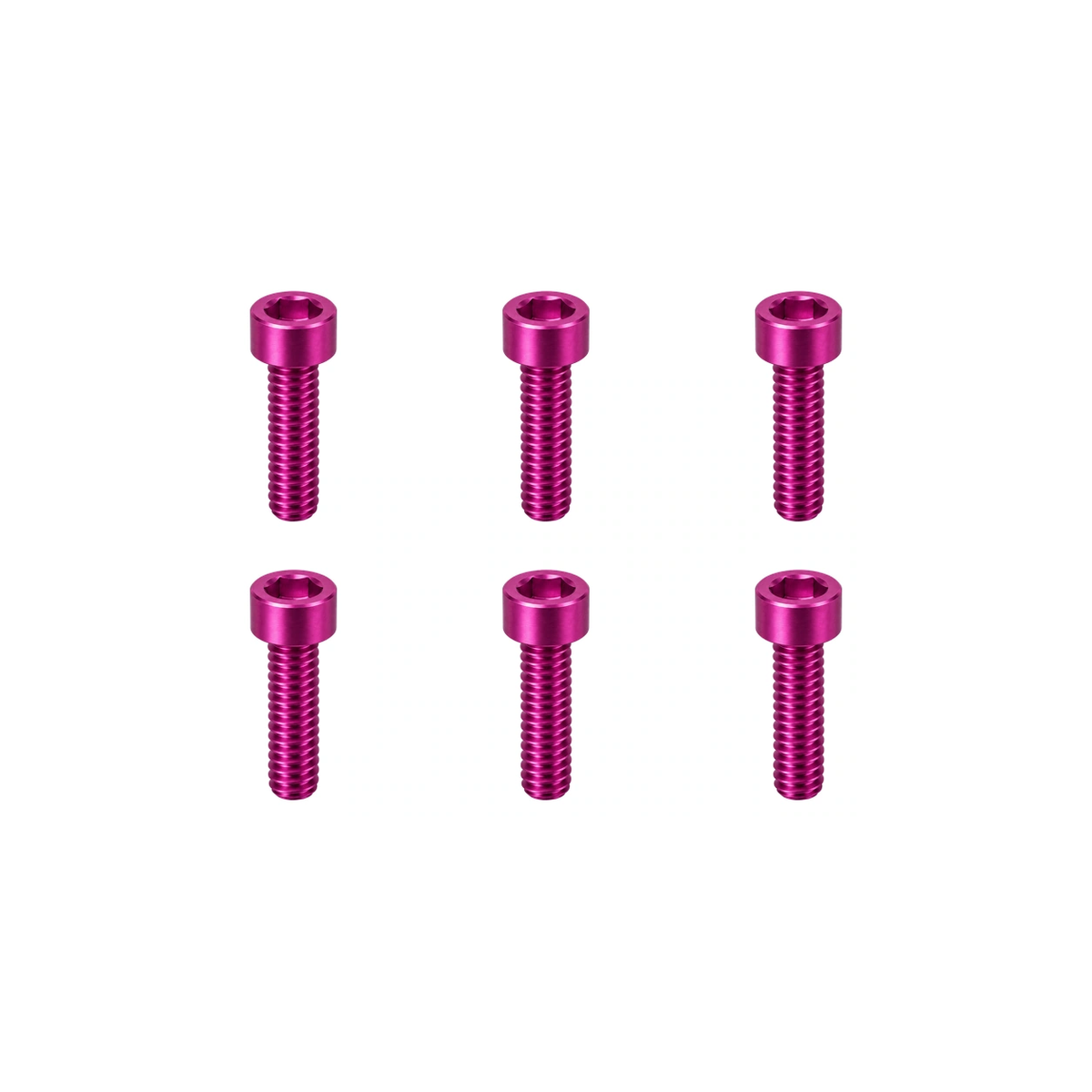 Titanium Specialized SWAT Cover Bolt Set — Magenta