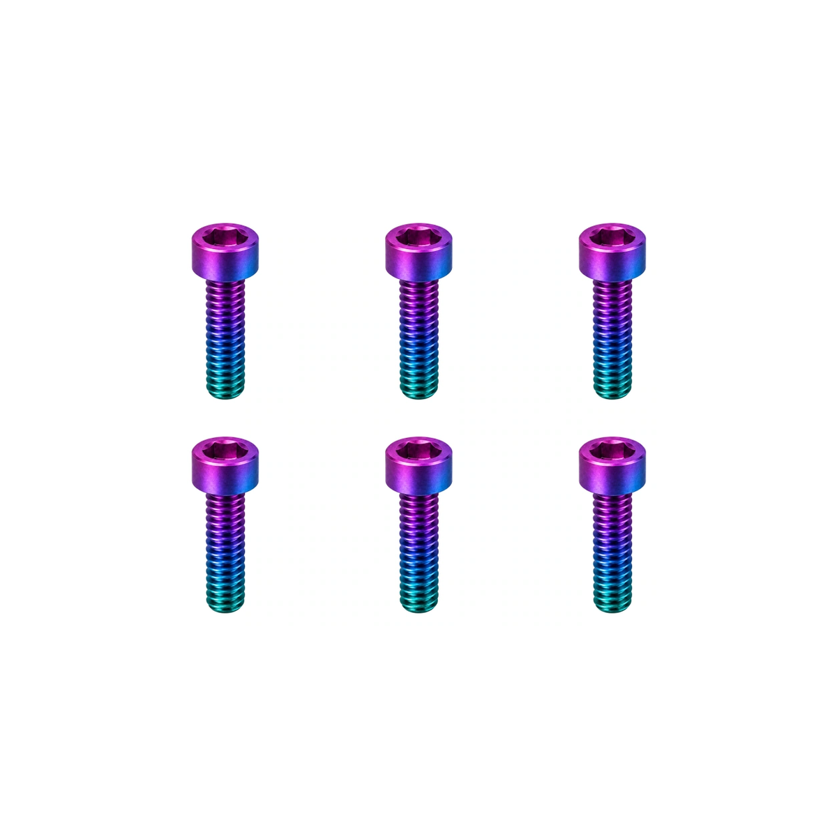 Titanium Specialized SWAT Cover Bolt Set — Candy Matte