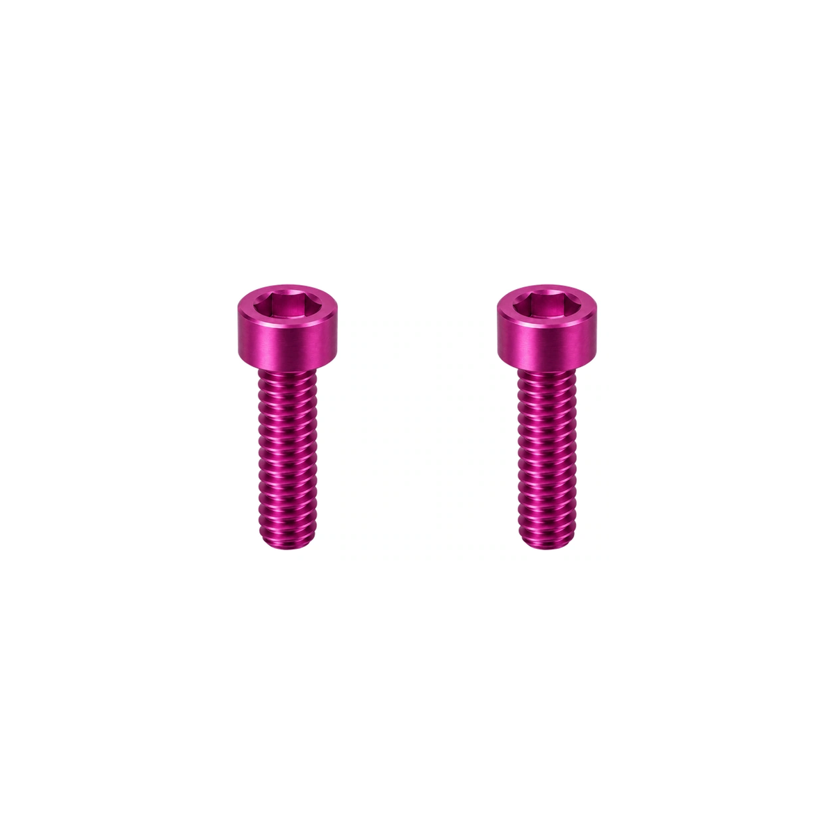 Titanium Monkii Clip Bolts — Magenta