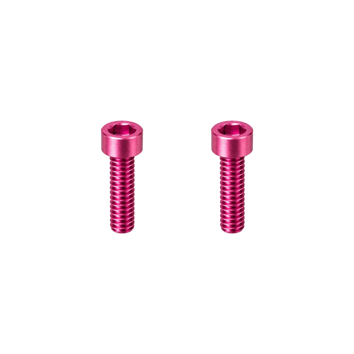Titanium Monkii Clip Bolts — Champagne Pink