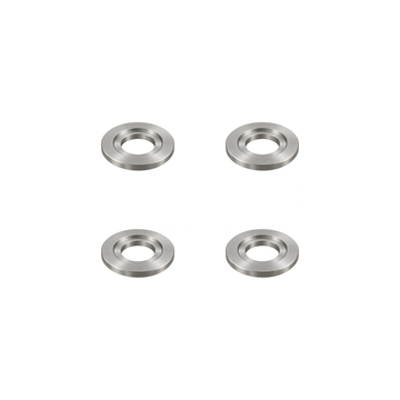 Titanium M6 Disc Brake Step Washers — Raw Titanium