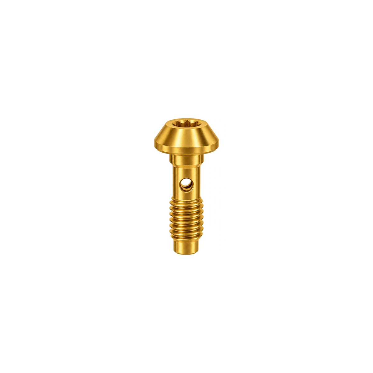 Titanium Magura Brake Banjo Bolt — Gold