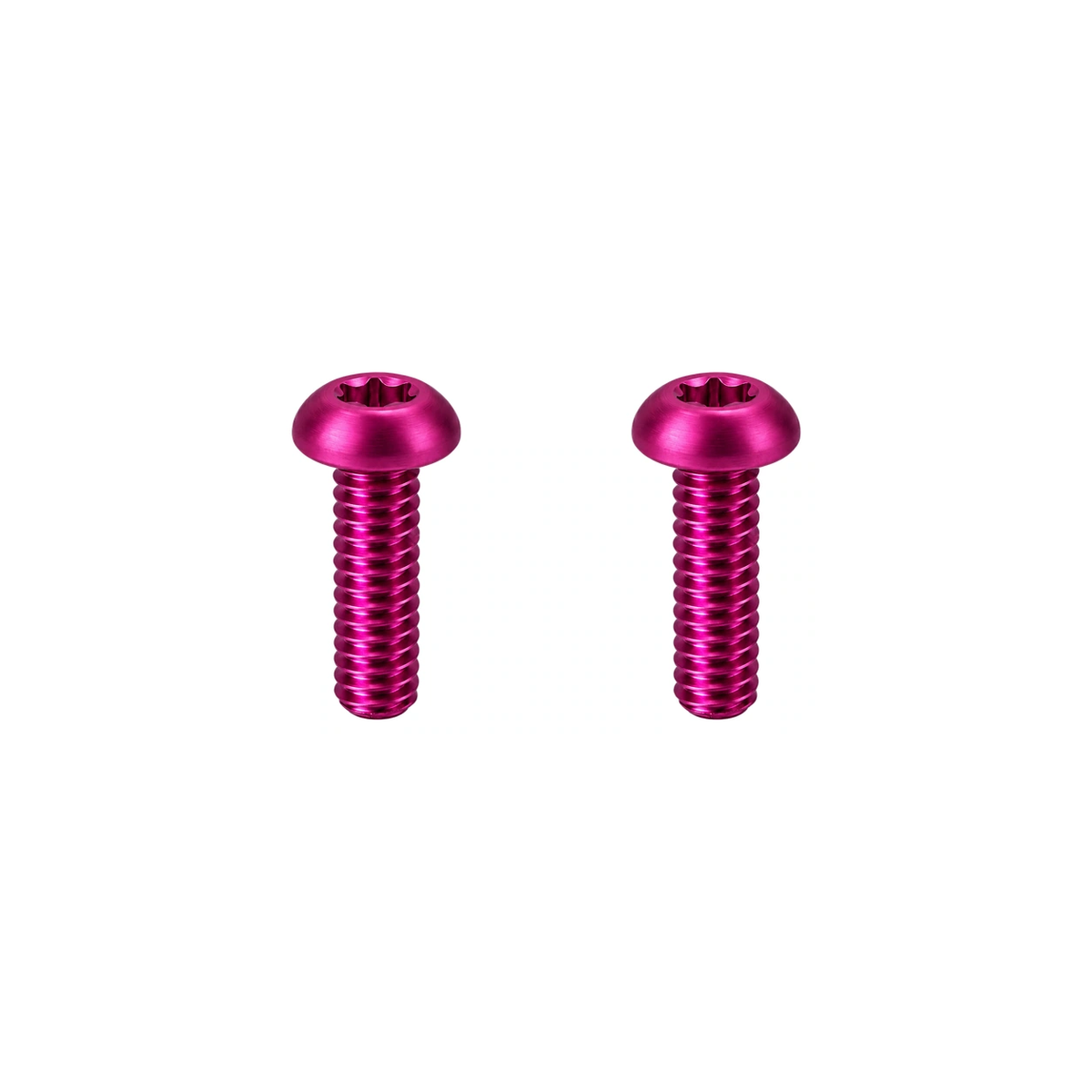 Titanium Fox 36 / 38 Fender Mount Bolts — Magenta