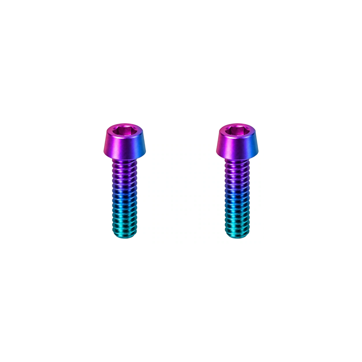 Titanium Specialized Saddle Clamp Bolts — Candy Gloss