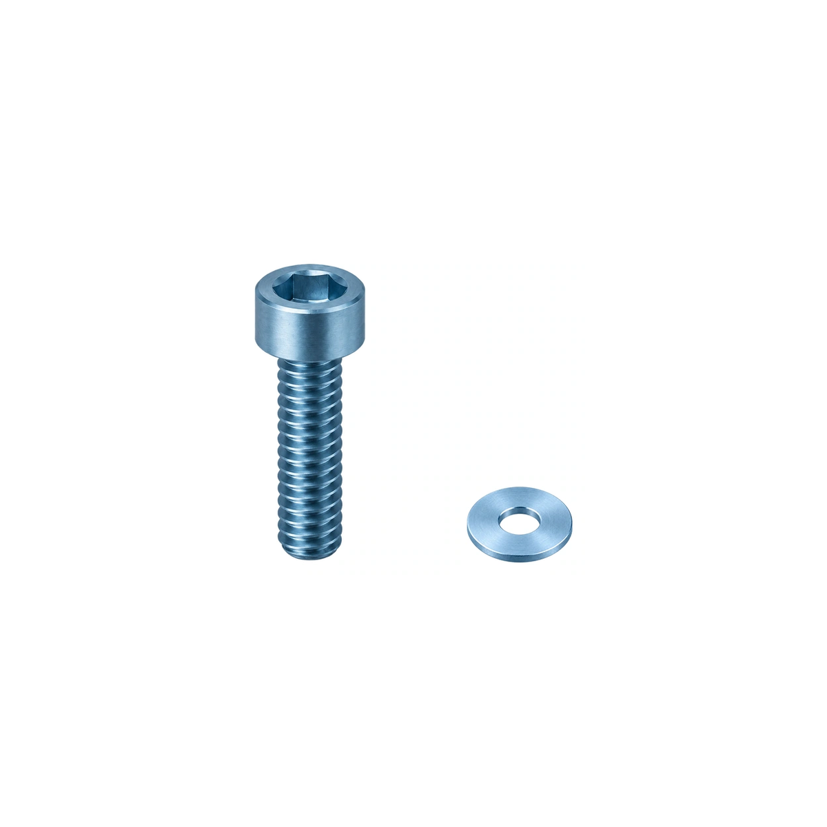 Titanium Canyon Aeroad GP0391-03 Seatpost Clamp Bolt — Ice Blue