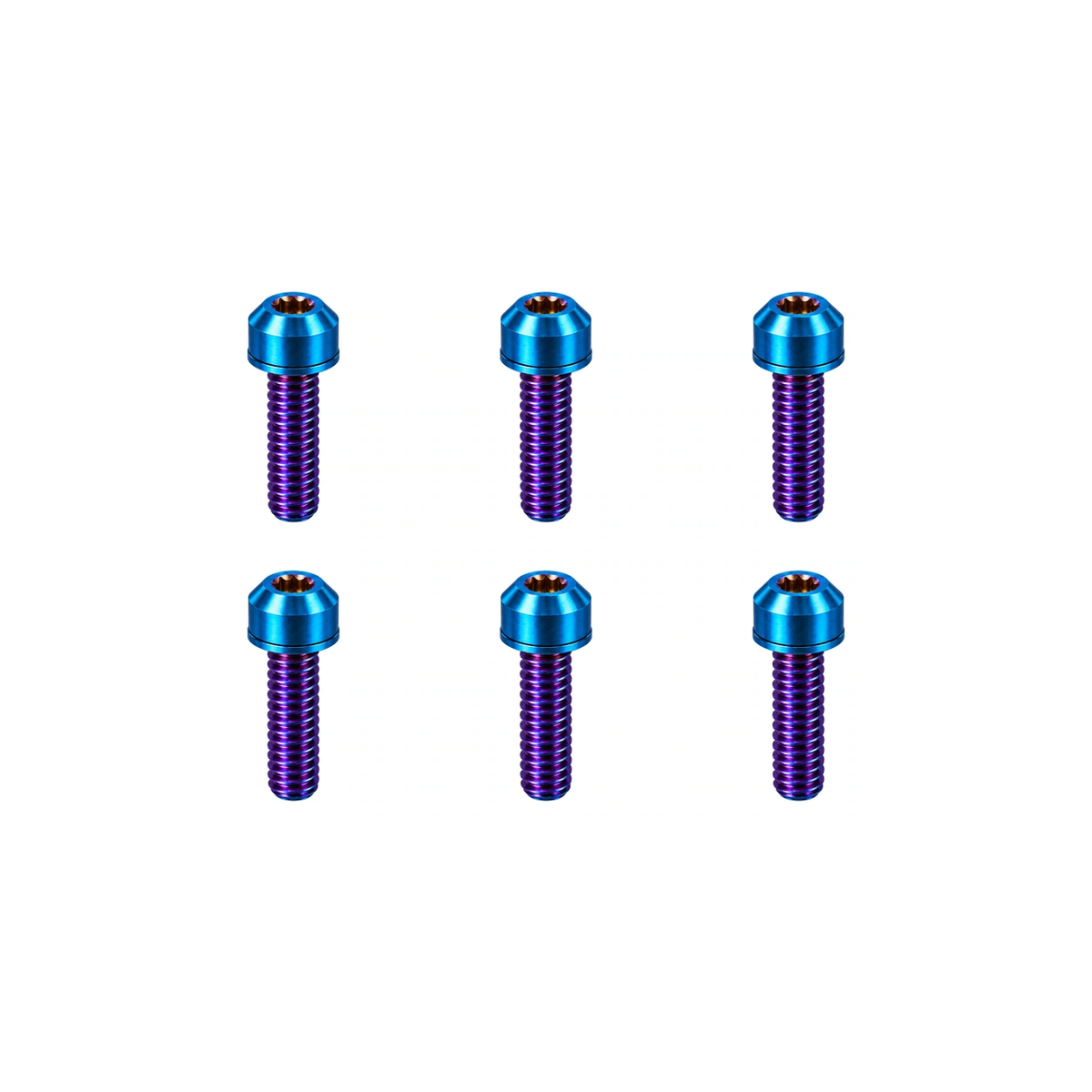 Titanium S-Works SL7 / Venge Stem Bolt Set — Burnt Blue