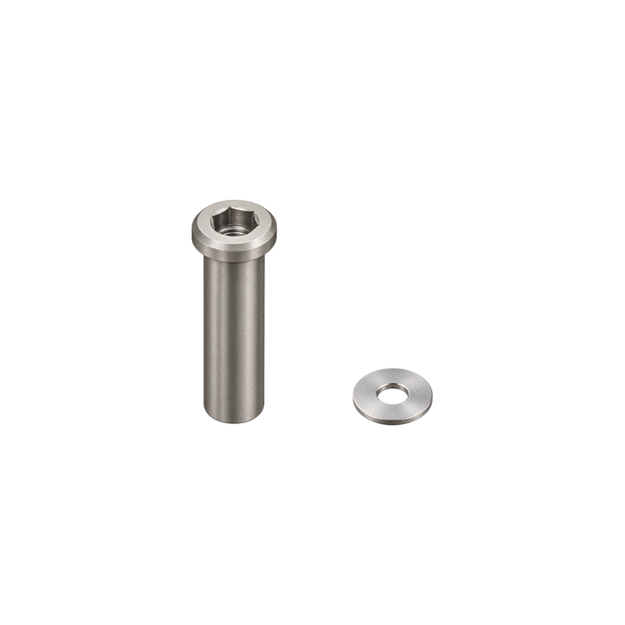 Titanium Rim Brake Recessed Mounting Nuts