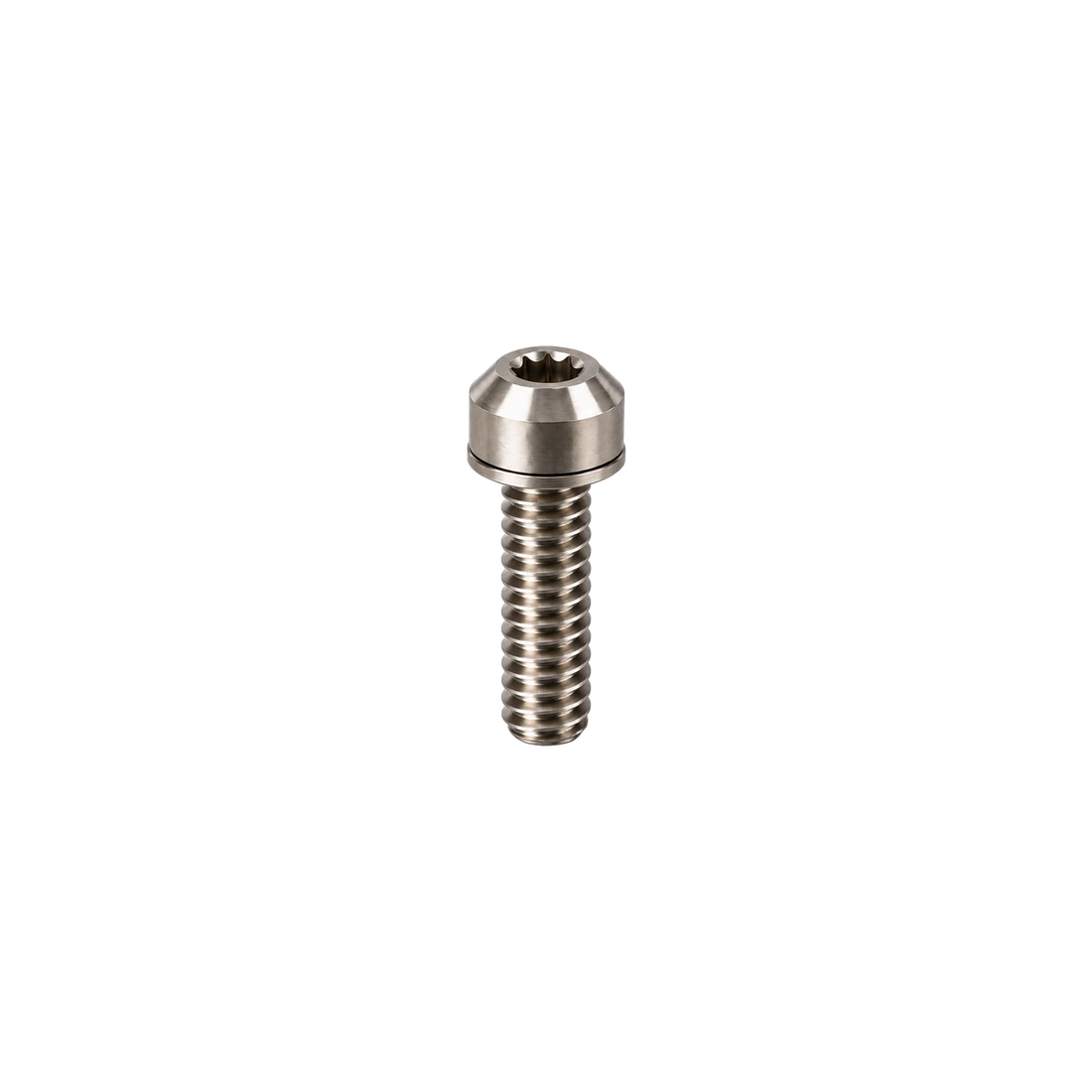 Titanium Specialized SL7 Stem Cable Clamp Bolt — Raw Titanium