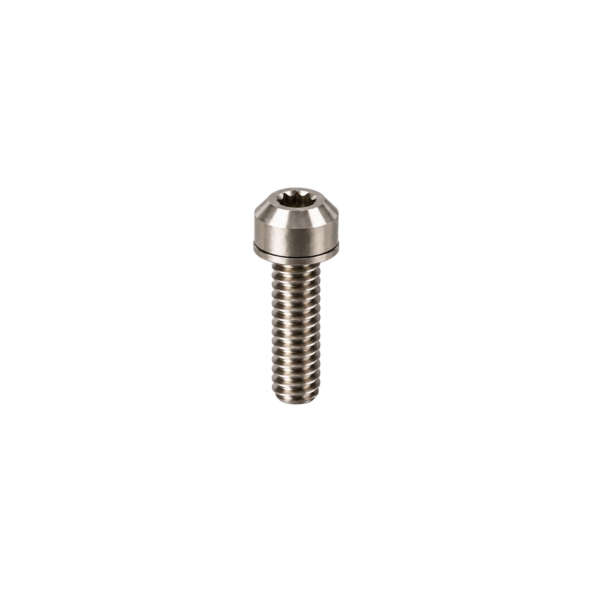Titanium Specialized SL7 Stem Cable Clamp Bolt — Raw Titanium