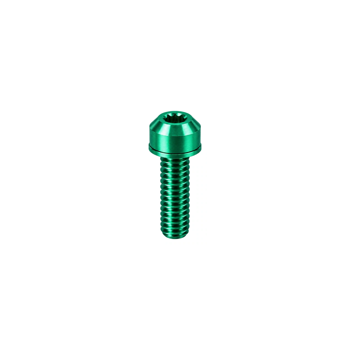 Titanium Specialized SL7 Stem Cable Clamp Bolt — Green