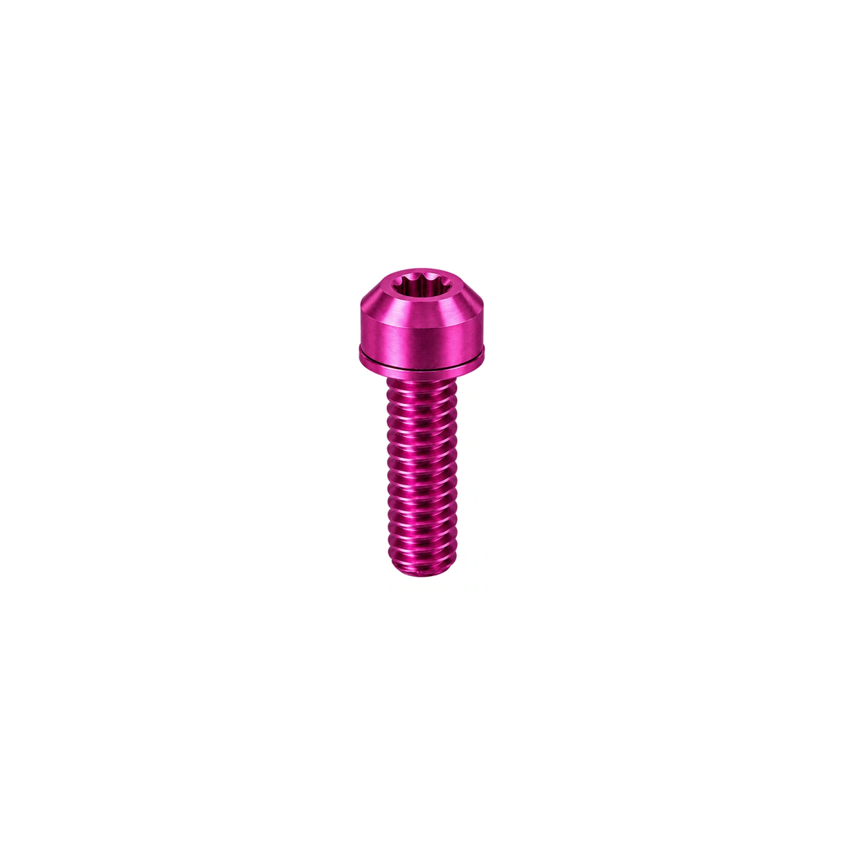 Titanium Specialized SL7 Stem Cable Clamp Bolt — Magenta