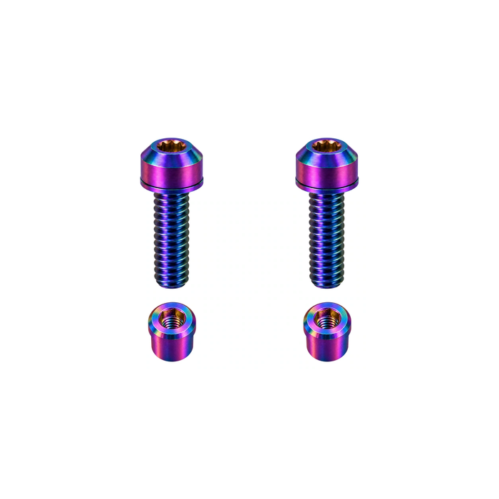 Titanium Roval Control Cockpit Clamp Bolt and Nut Kit