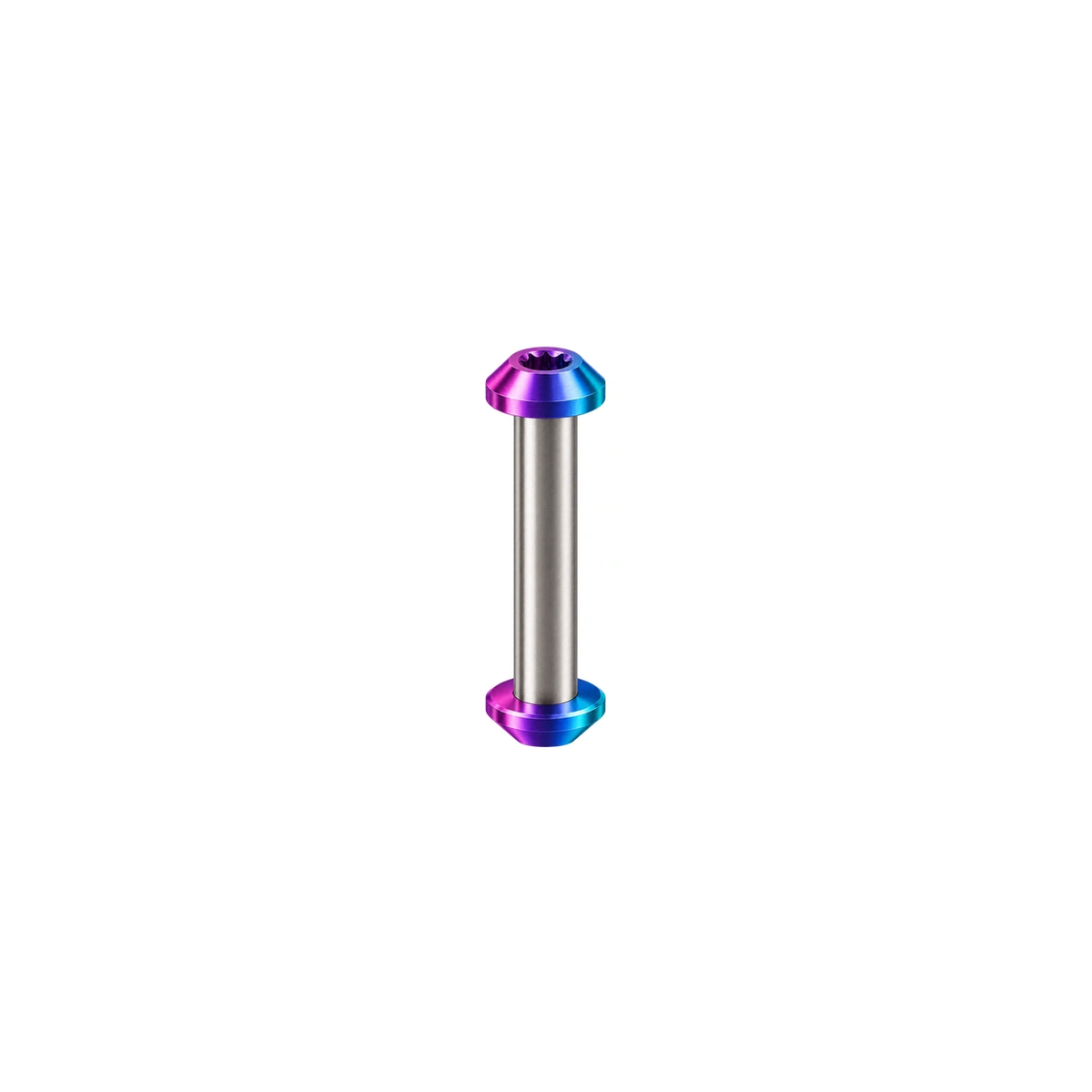 Titanium 8 mm Rear Shock Pivot Bolt Kits — Candy Gloss