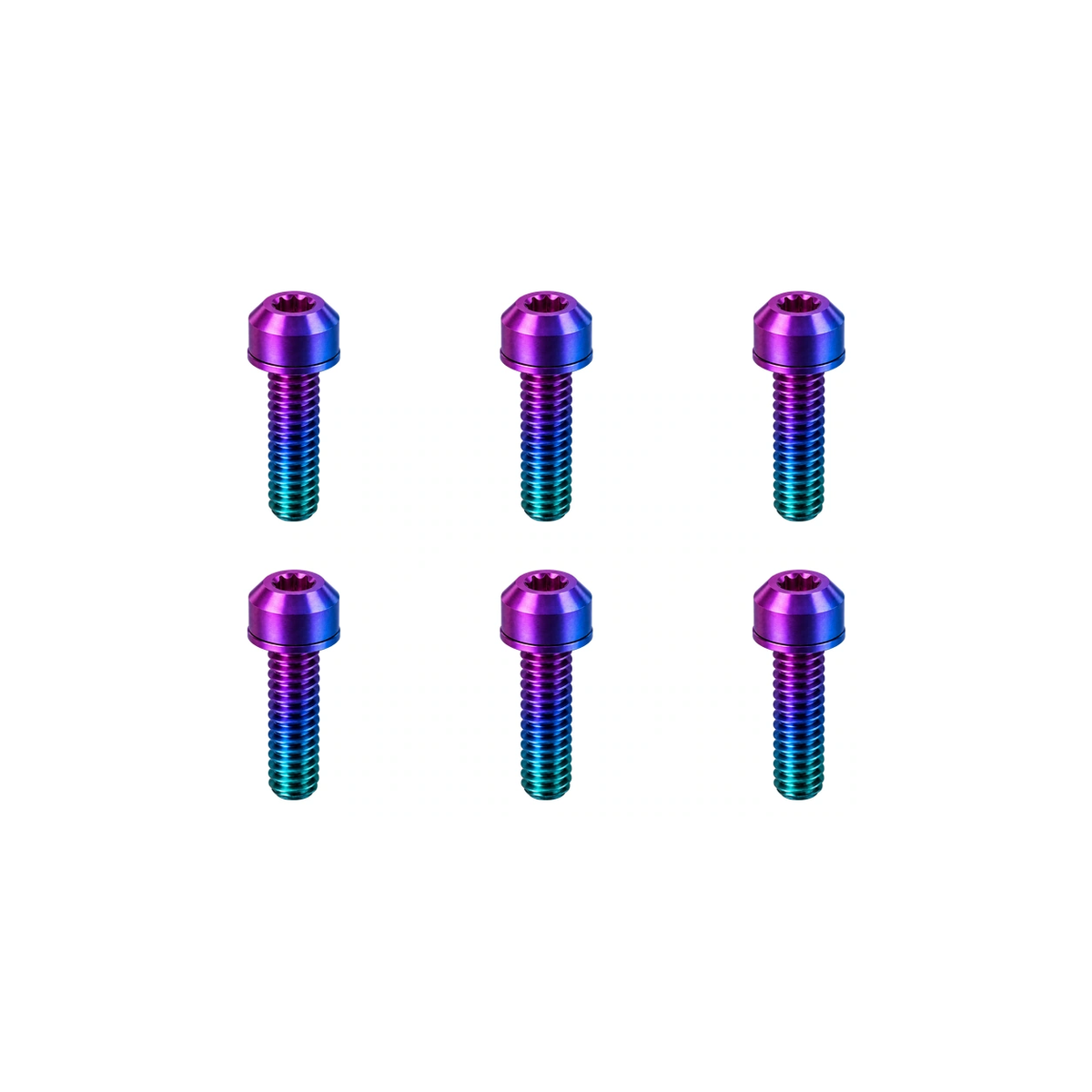 Titanium Specialized Future Stem Bolt Set — Candy Matte