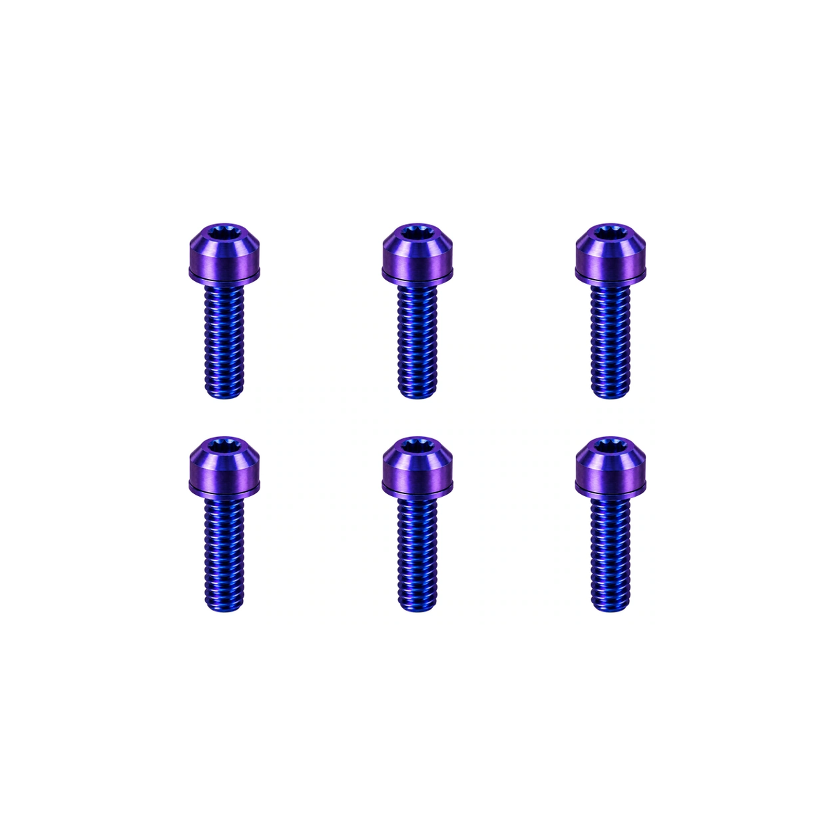 Titanium Zipp SL Sprint Stem Bolts — Blue Purple