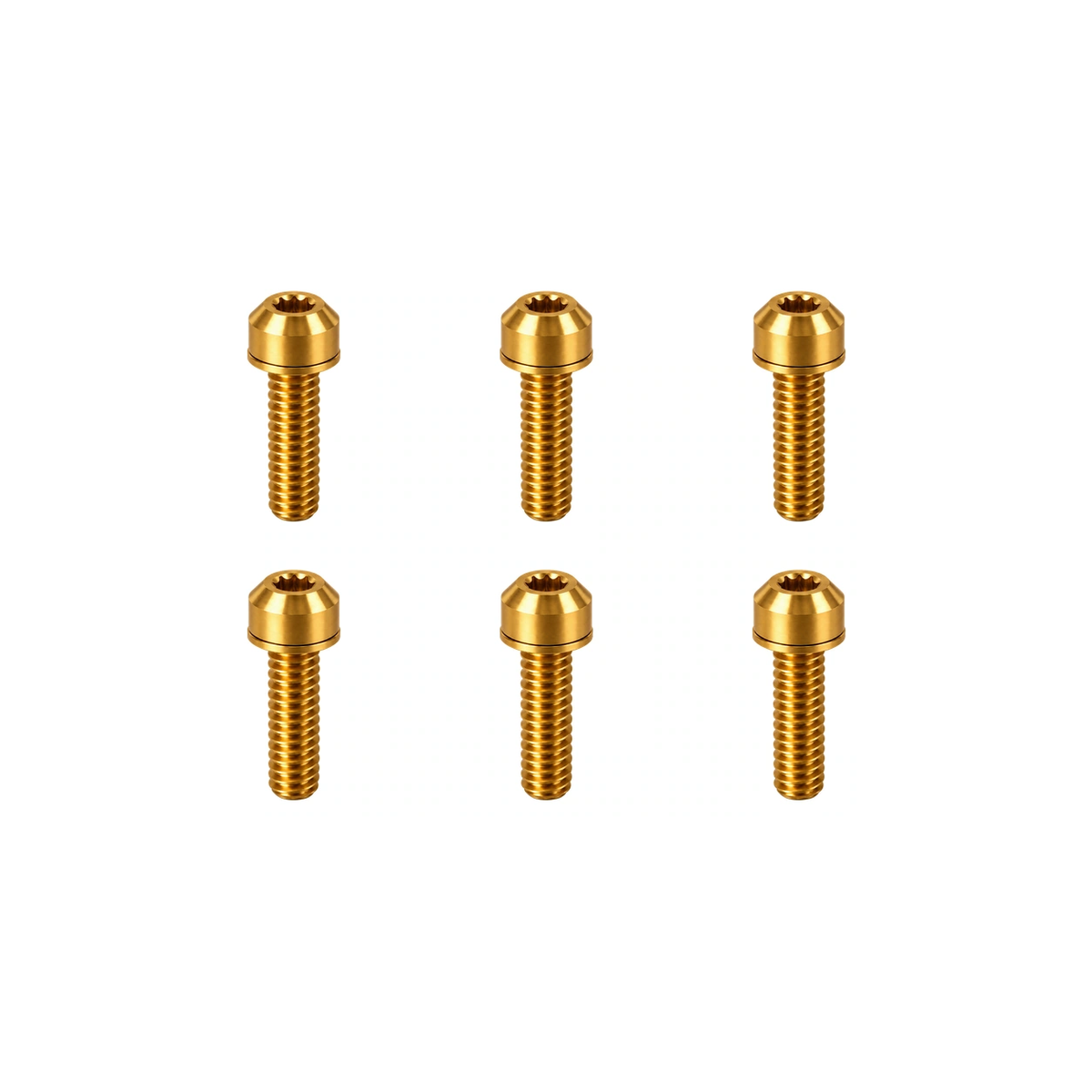 Titanium Zipp SL Sprint Stem Bolts — Gold