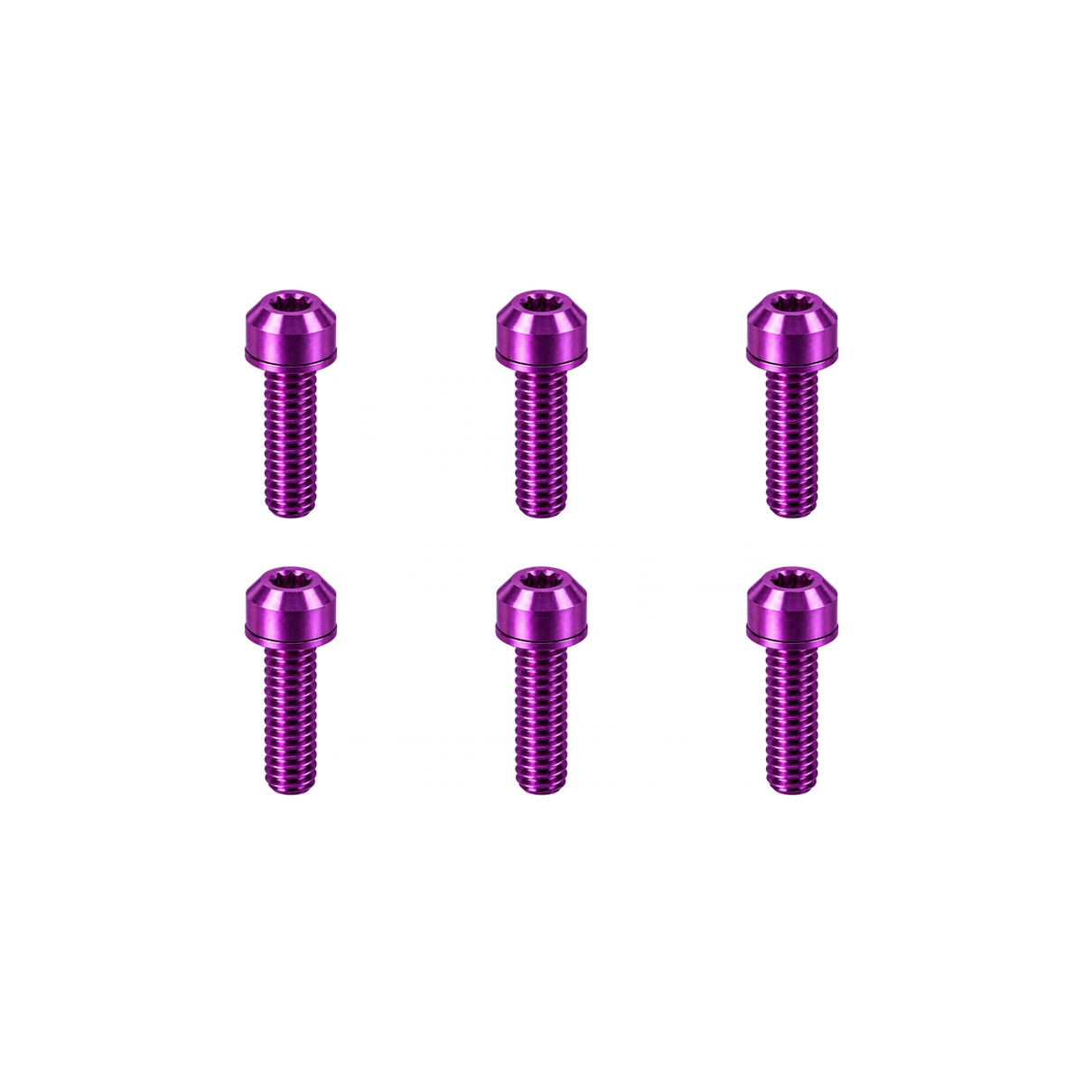 Titanium Zipp SL Sprint Stem Bolts — Purple
