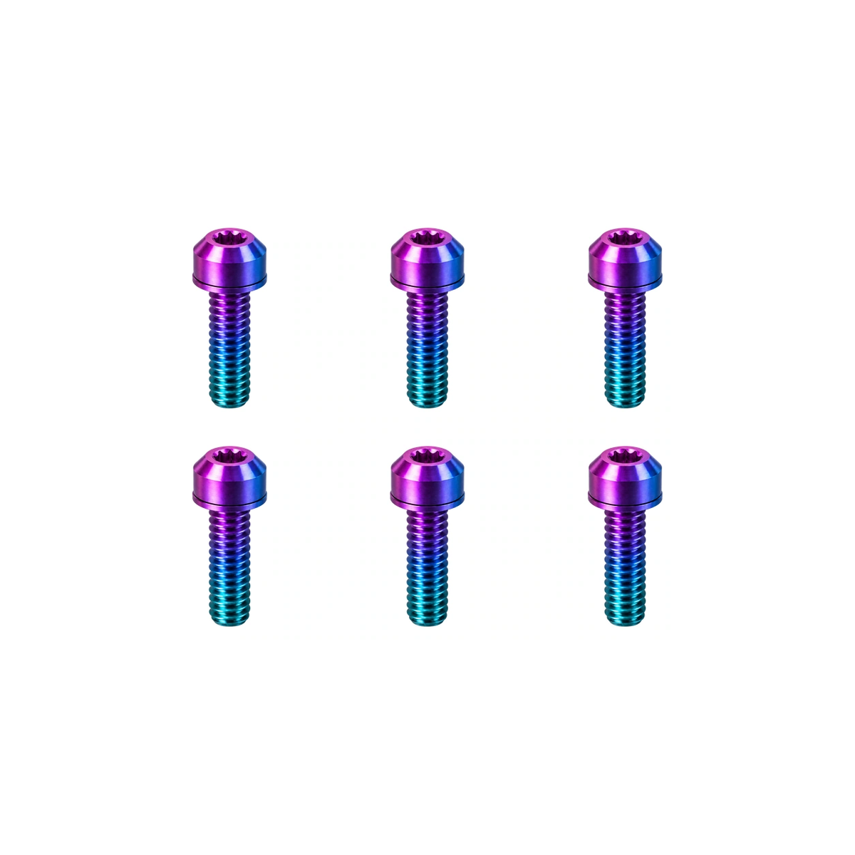 Titanium Race Face Turbine R Stem Bolt Set — Candy Gloss