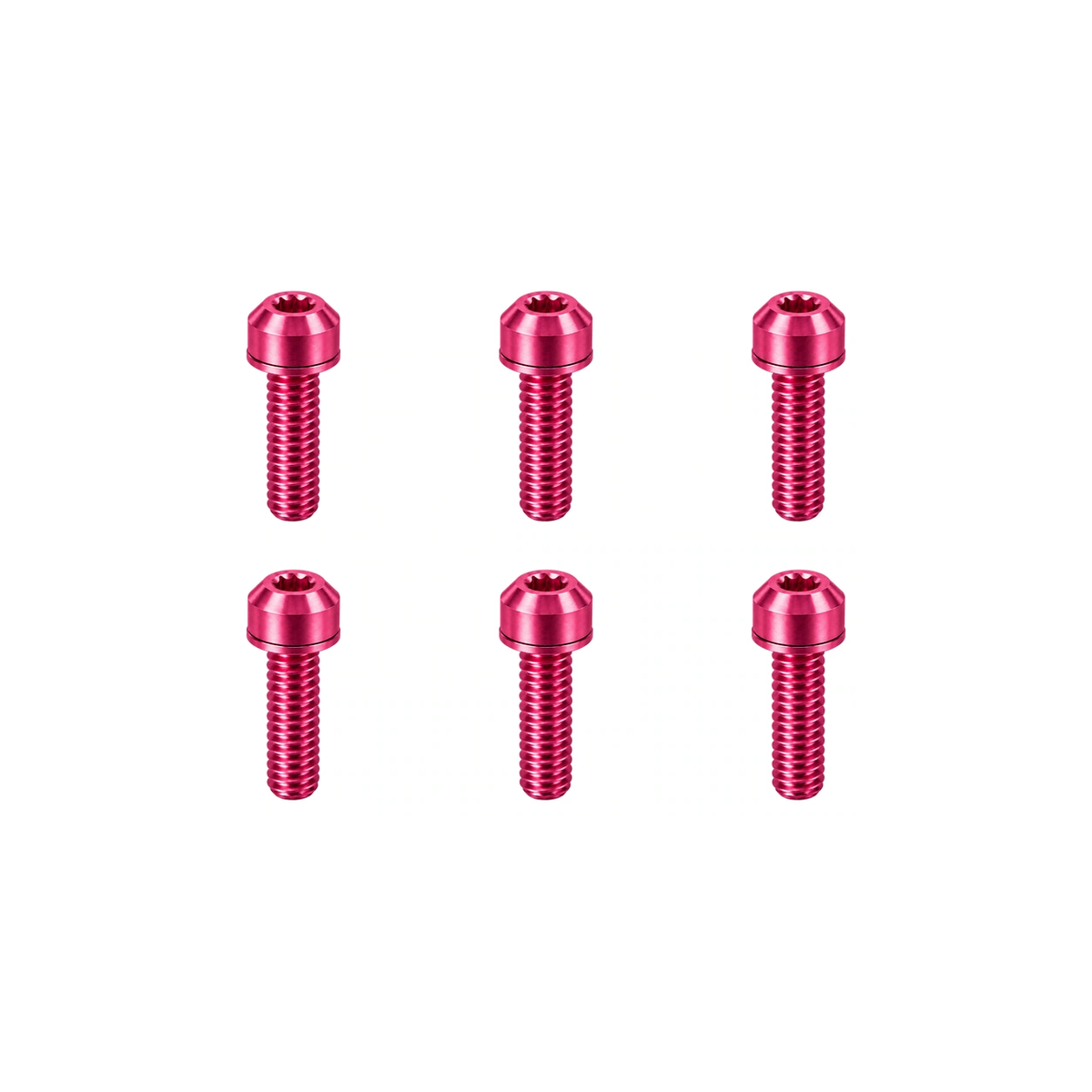 Titanium Revgrips Pro Stem Bolt Set — Champagne Pink